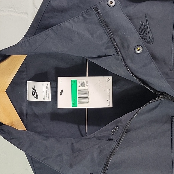 Nike Sportswear M65 Jacket Cotton Blend Black Mens XL - Picture 4 of 9